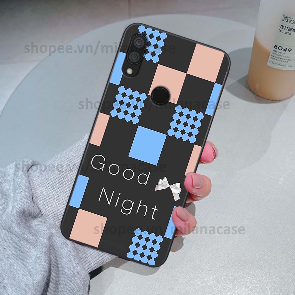 Ốp Xiaomi Redmi 7 caro họa tiết nhiều màu sắc siêu đẹp thời trang cá tính