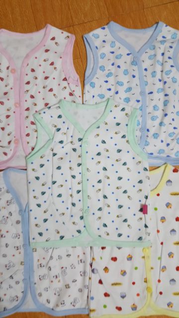 Áo gile cotton 2 lớp cho bé trai bé gái, áo chile cho bé, áo cotton thu đông cho bé