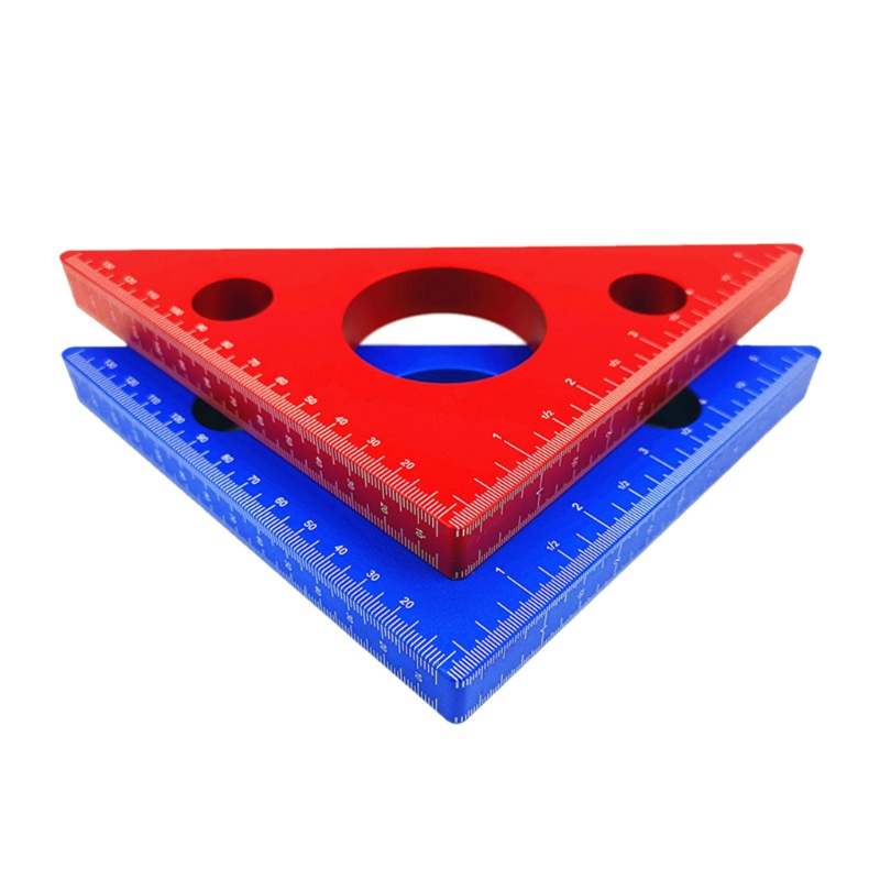 Thước Đo Góc 45 Độ Bằng Hợp Kim Nhôm Chất Lượng Cao