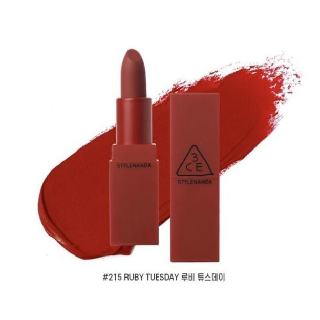 3CE Red Recipe Matte Lip Color, Son sáp 3ce ^