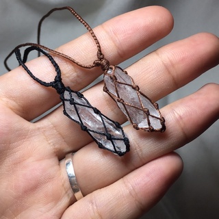Vòng cổ Clear Quartz - Thạch anh Trắng năng lượng tự nhiên