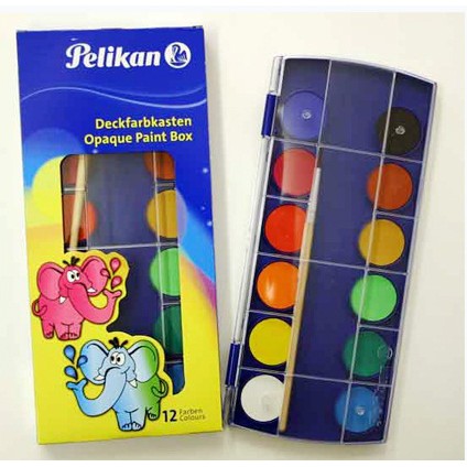 Hộp màu nước dạng khô 12 màu Pelikan