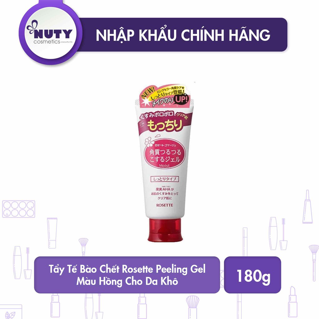 Gel Tẩy Tế Bào Chết Dành Cho Da Khô Rosette Peeling Gel (180g)