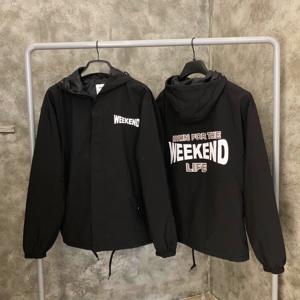 Áo khoác dù 2 lớp form rộng Weekend thu đông caoc cấp nam nữ unisex | Lee Hoàng Group -Hàng nhập khẩu