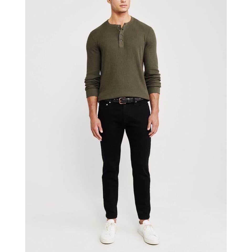 Áo thun nam tay dài / Áo Sweater nam chính hãng Abercrombie & Fitch