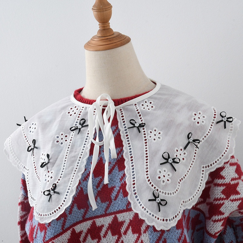 Khăn Choàng Cổ Thêu Hoa Xinh Xắn Dành Cho Nữ