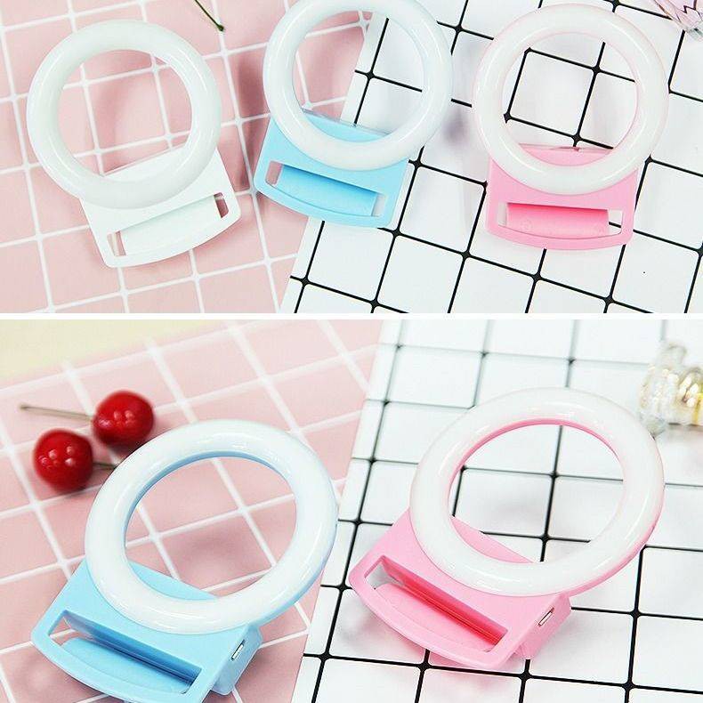 <Đèn Freight + Khung điện thoại di động> Lắc Net Red Light Selfie Tự chụp chân dung Skin trắng | BigBuy360 - bigbuy360.vn