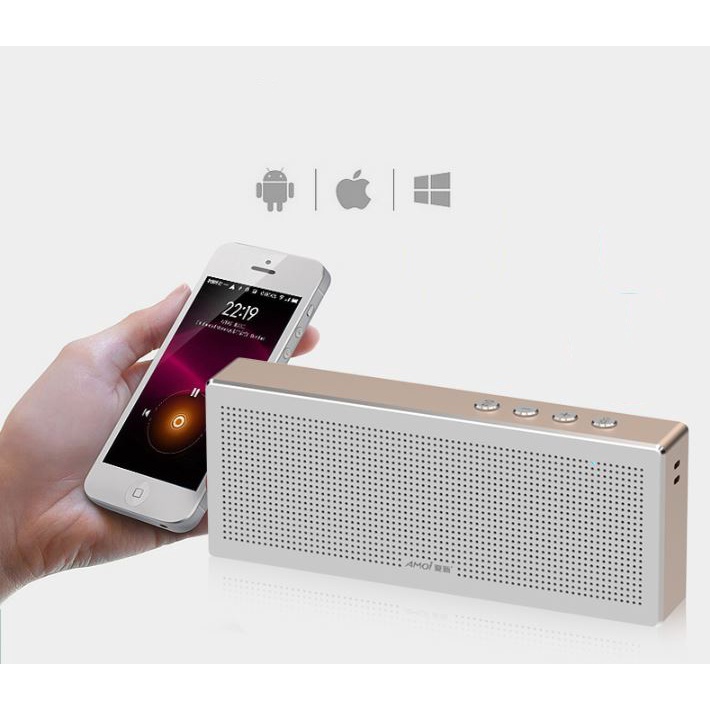 Loa máy tính bluetooth, Loa nghe nhac bluetooth - Loa bluetooth, Loa Bluetooth Di Động Nghe Hay DW 7066 BT