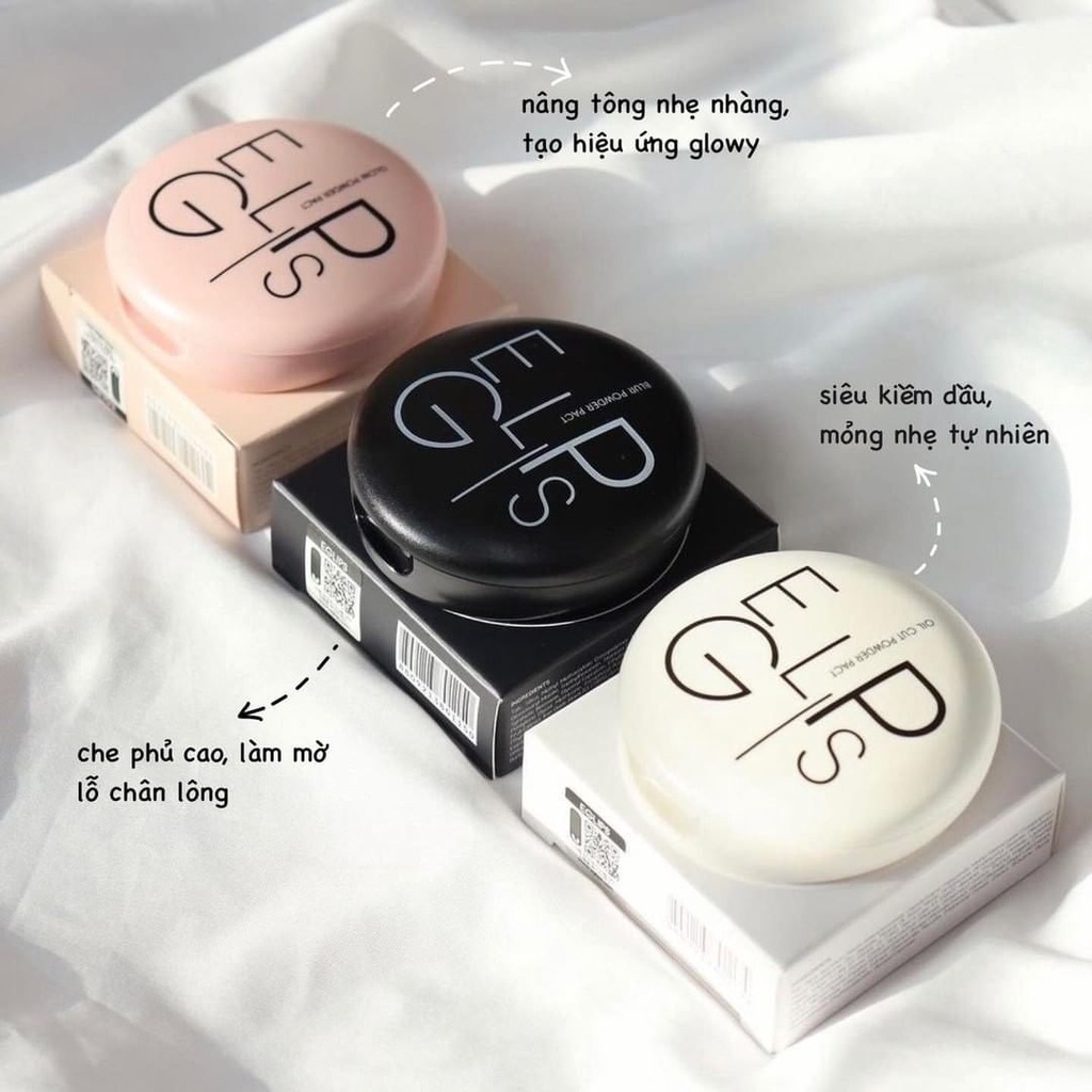 Phấn phủ dạng nén About Tone Eglips Glow/ Oil Cut/ Air Fit/ Blur Powder Pact