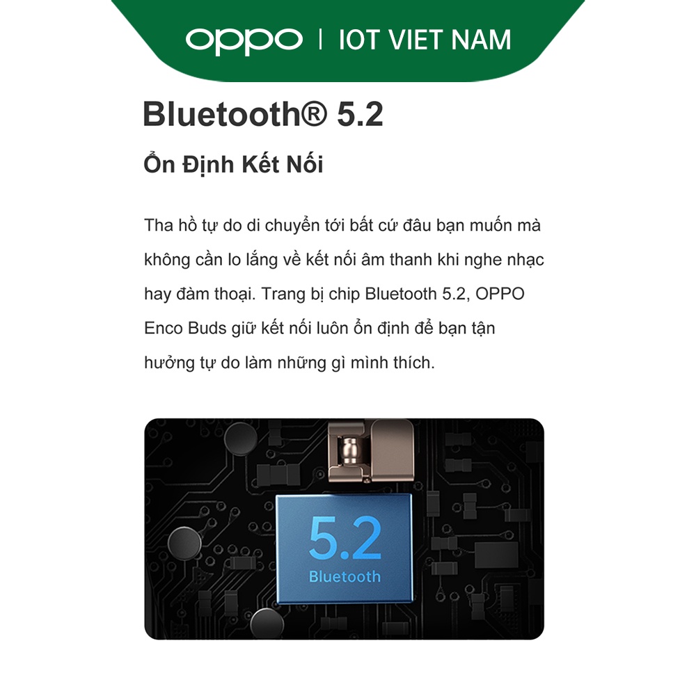 Tai Nghe OPPO Enco Buds_Hàng chính hãng