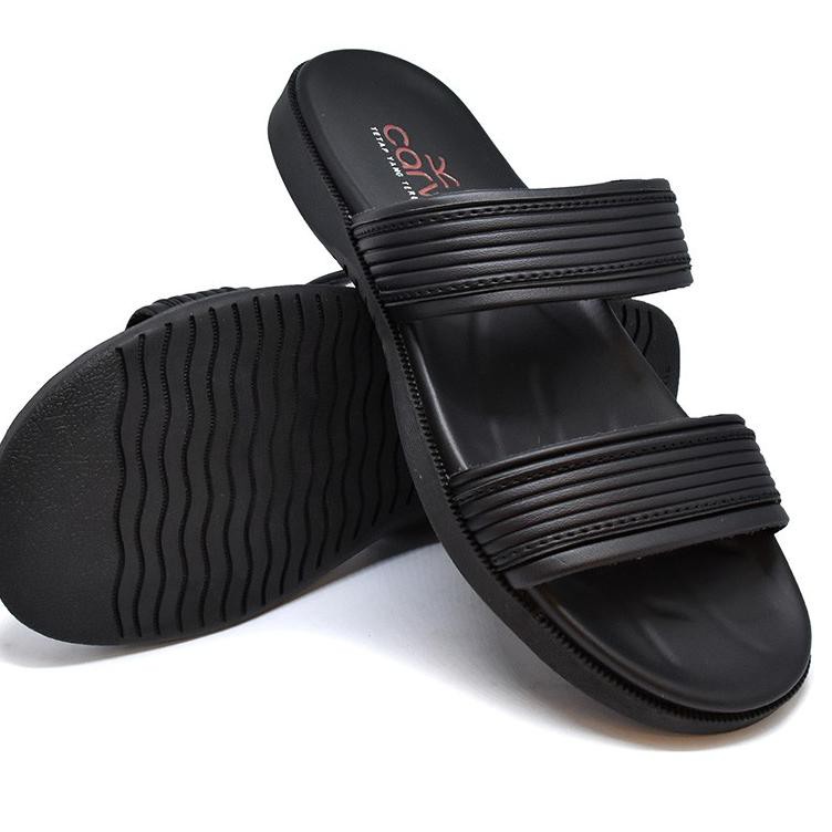 Sandal Carvil Juno-02 M Màu Đen Cao Cấp Thời Trang