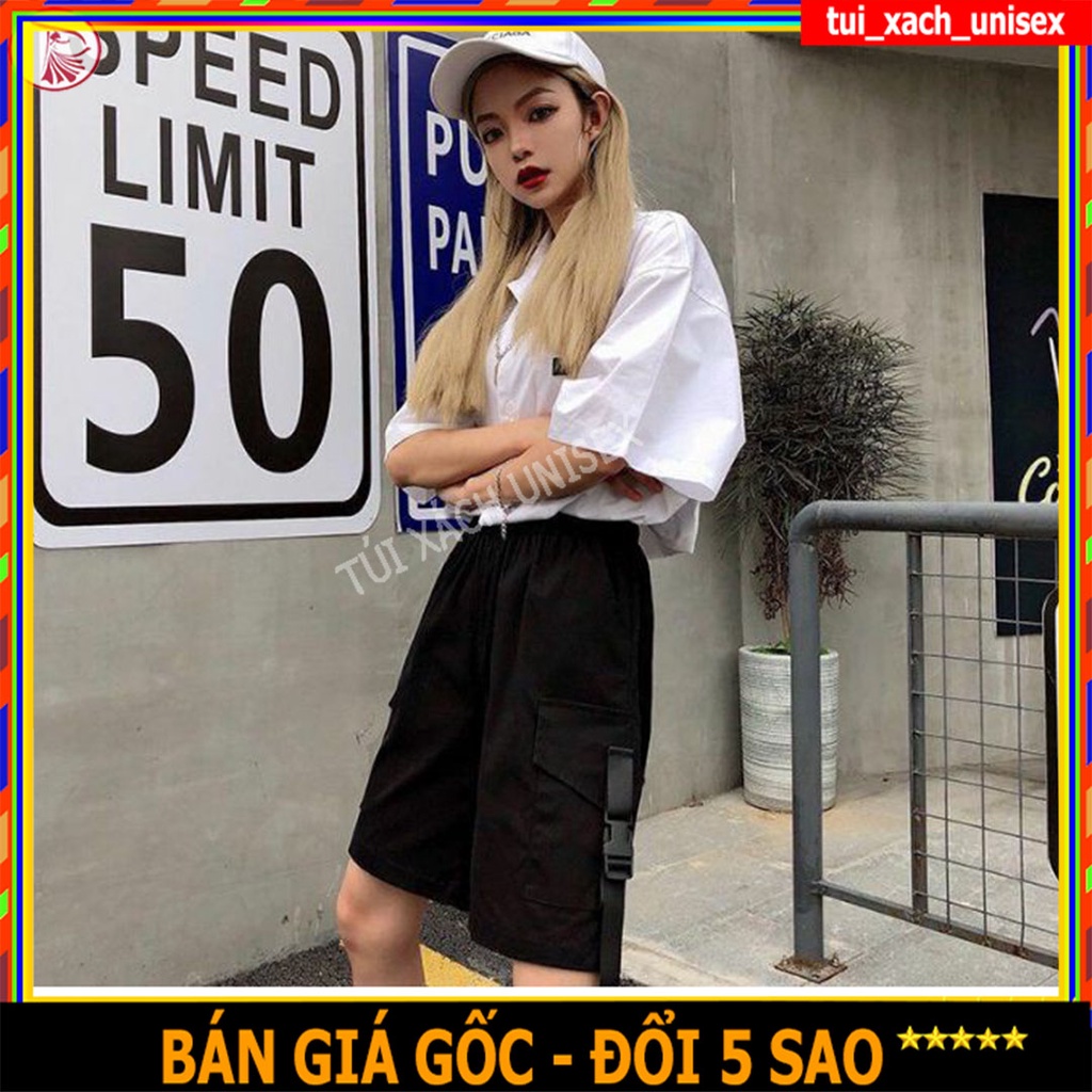 ❤️ Xả Hàng ❤️ Quần Short Unisex, CÁC LOẠI quần ĐÙI nam nữ cực đẹp lưng cao ỐNG RỘNG CÓ TÚI TRƯỚC KHÓA GÀI