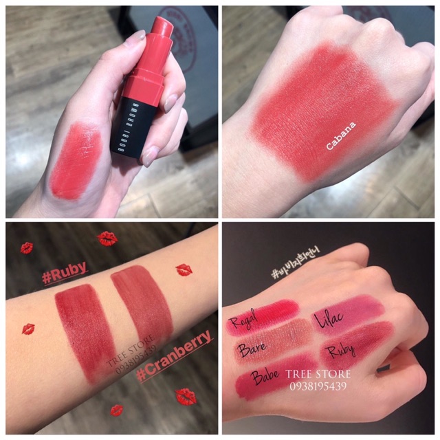 [ TEM CHÍNH HÃNG ] Son Bobbi Brown Crushed Lip Color