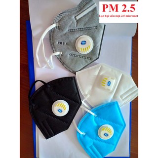 Khẩu trang MEDIHERB có van lọc khí PM2.5