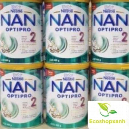 Combo 3 lon Sữa NAN OPTIPRO 2 Mẫu Mới 400g (Date 2021)