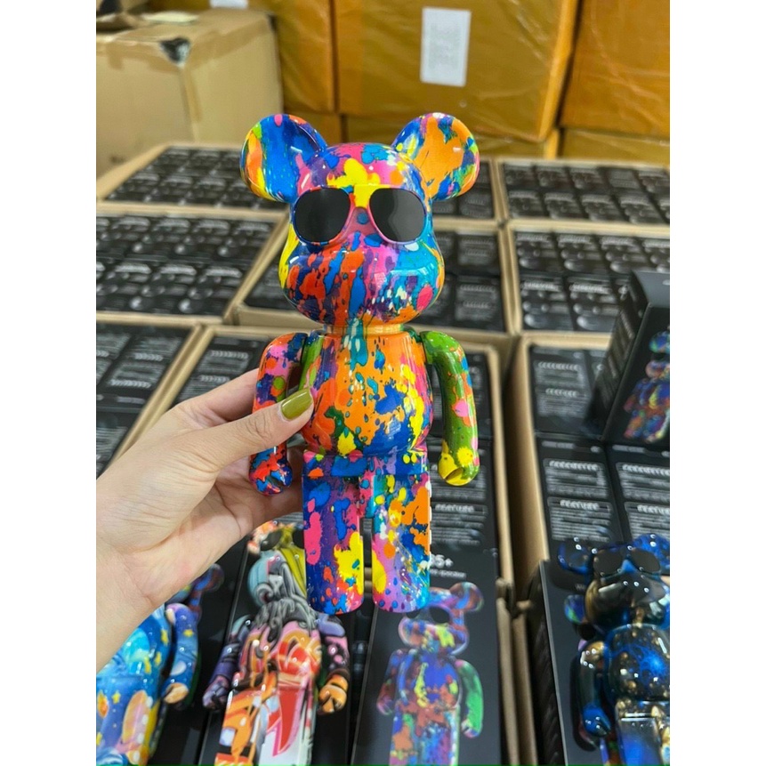 Loa Bluetooth Gấu Bearbrick Nghe Nhạc cực hay, Loa bluetooth Gấu Mini B5 Màu Sắc Sang Chảnh Mẫu Mới 2022