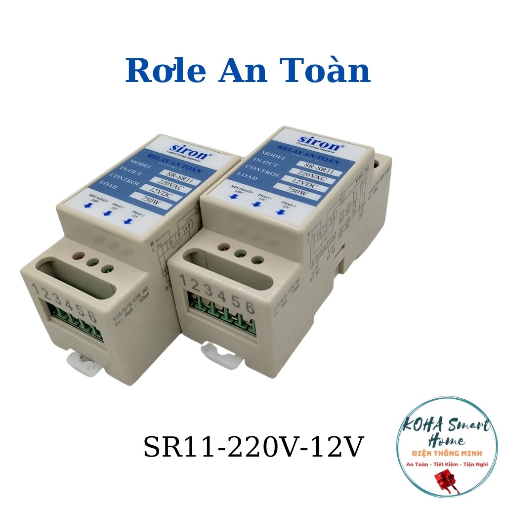 Role an toàn cho phao điện Siron-SR11 máy bơm nước KWS2M - Hàng Chính Hãng