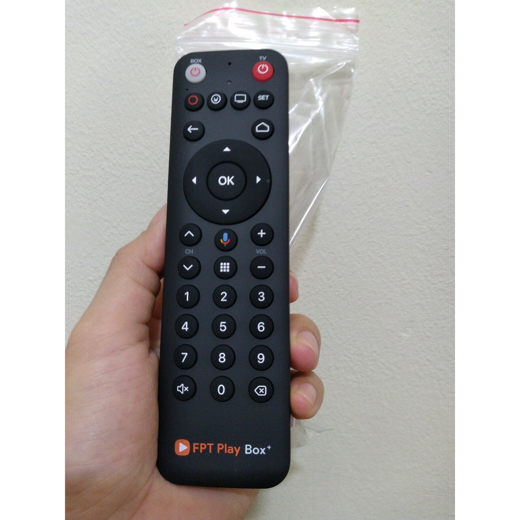 Điều Khiển Remote voice FPT Play Box Sử Dụng Giọng Nói Dùng Cho Box 2018 2019 2020 2021 - Chính hãng