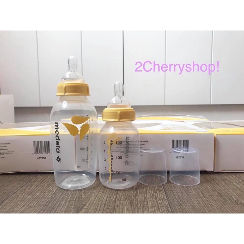 Bình sữa Medela 150ml (tặng nắp trữ)
