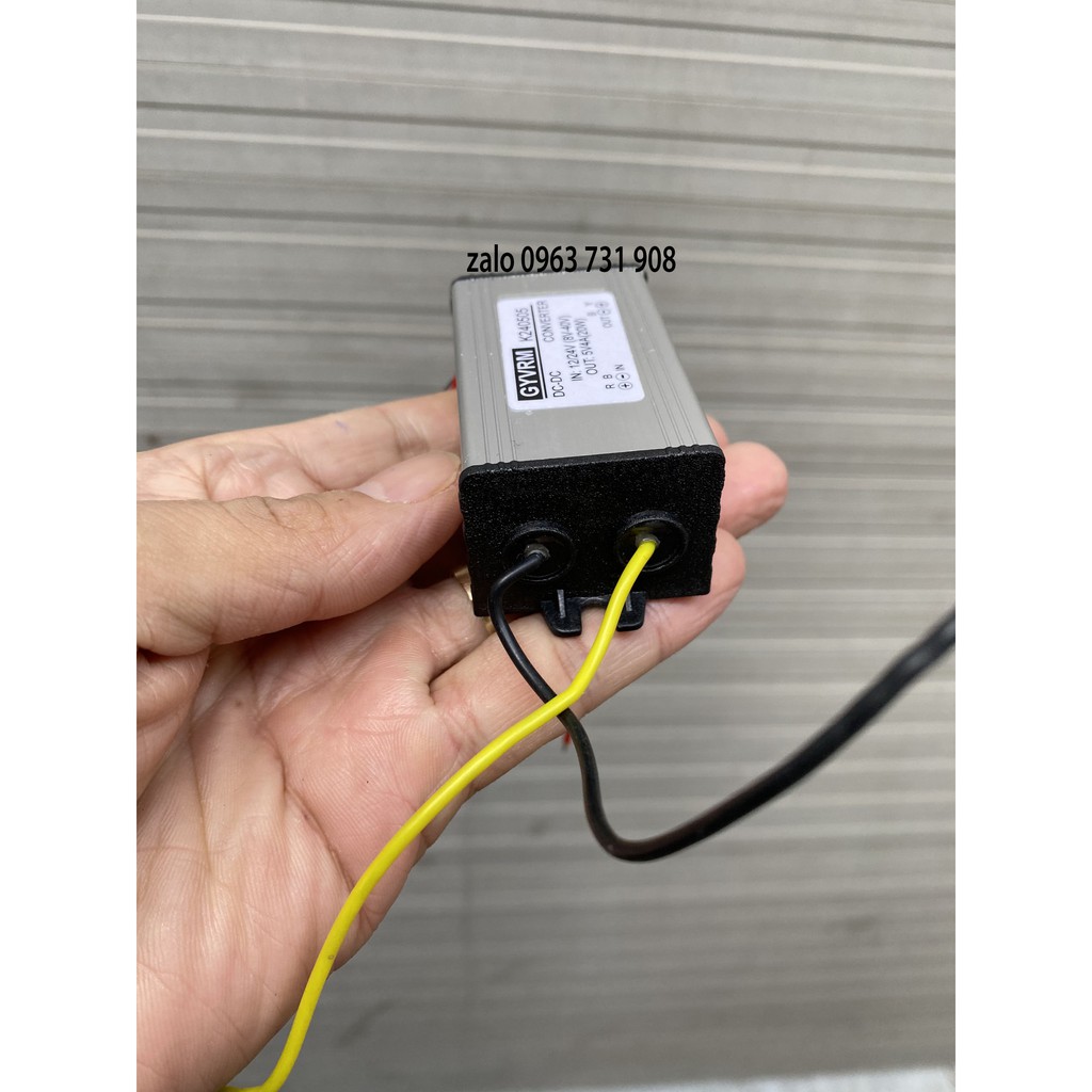 Bộ chuyển điện 12v sang 5v 4A