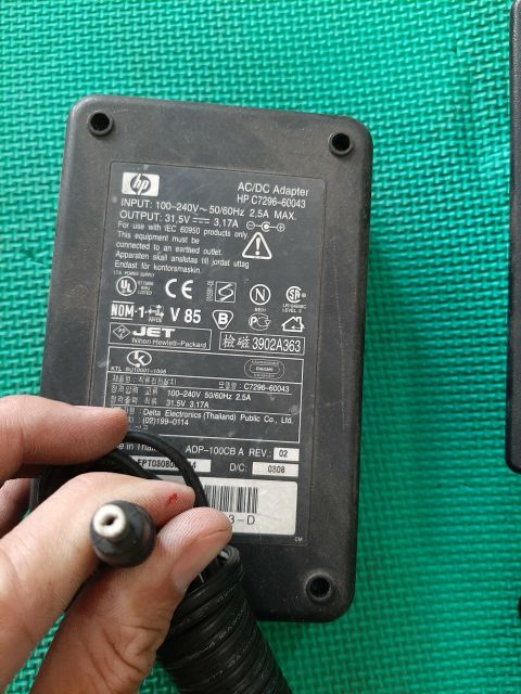 Adapter HP 32v 2.34a 32v 2.5a 31.5v 3.17a sài tốt. 589nhattao