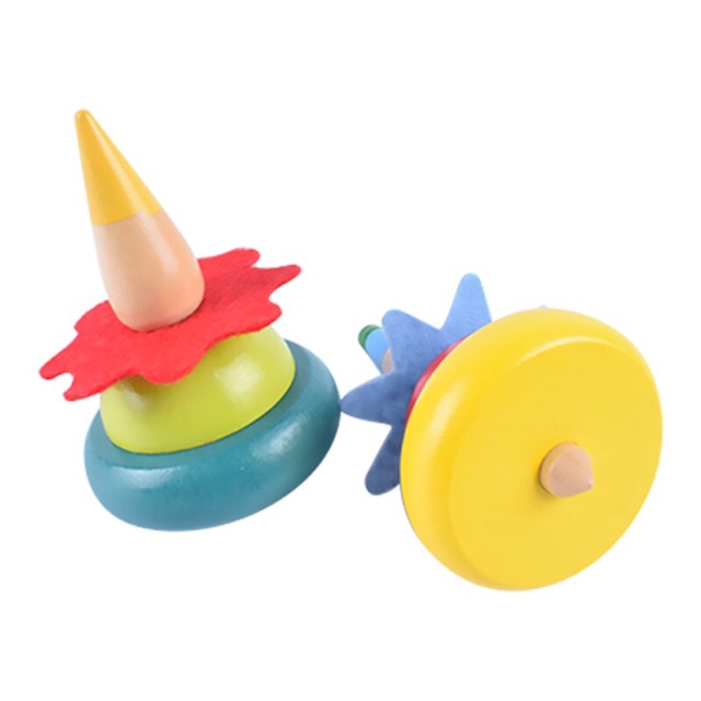 Đồ chơi gỗ CON QUAY CHÚ HỀ ĐÁNG YÊU