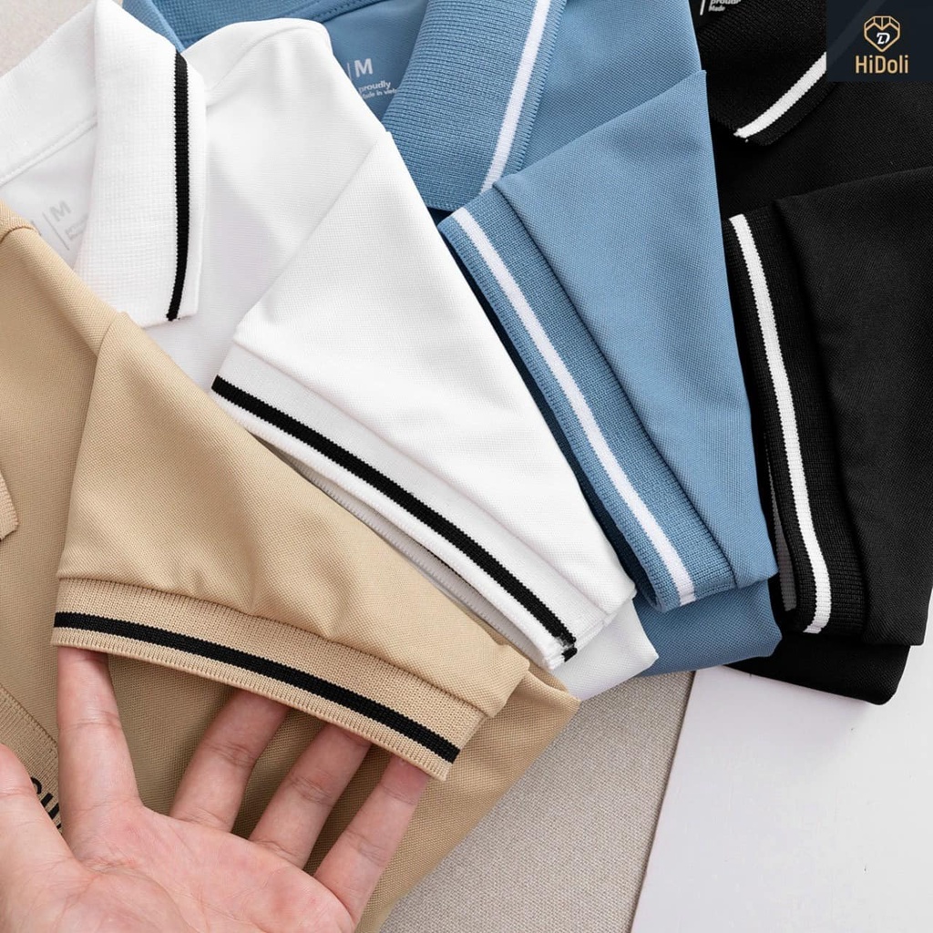 Áo polo nam thun cá sấu cổ bẻ Hidoli Exchange thiết kế trẻ trung sang trọng