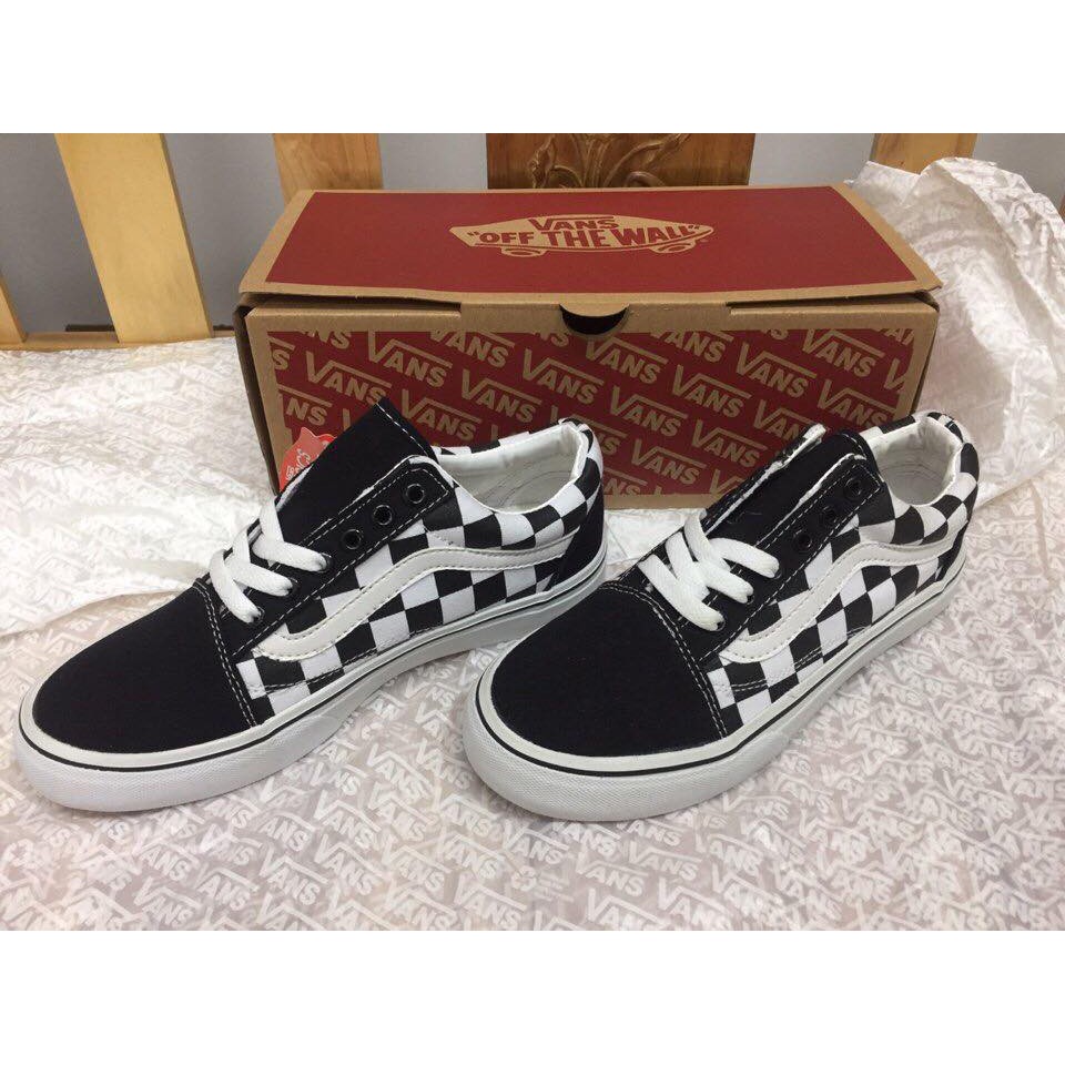 GIẦY VANS CA RÔ VIỆT NAM XUẤT KHẨU hỗ trợ đổi trả trong 15 ngày - !