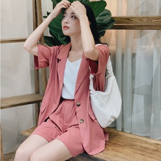 SET QUẦN SHORT- BLAZER KU23