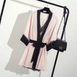 SET CHOÀNG NGỦ LỤA CAO CẤP VICTORIA SECRET 2018