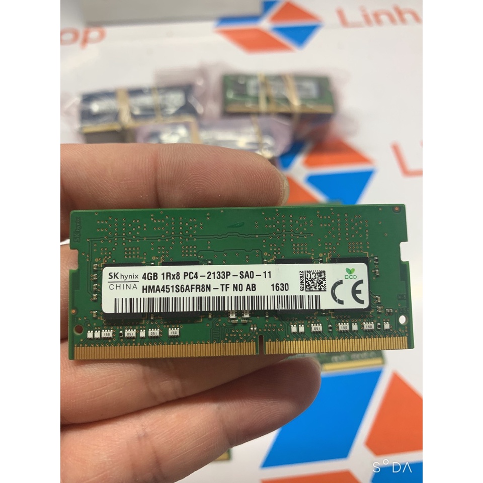 Ram Laptop 8GB, 4GB DDR4 PC4 tháo máy chính hãng Hynix, Samsung, Kingston