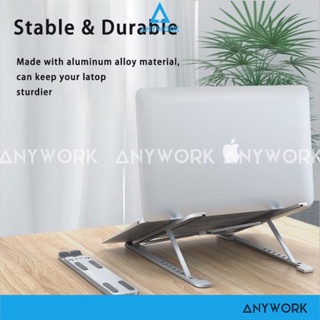 Giá đỡ Laptop Stand Nhôm Có Thể Gấp Gọn Hỗ Trợ Tản Nhiệt Laptop Macbook, Máy Tính Bảng Ipad, Surface Bởi Anywork