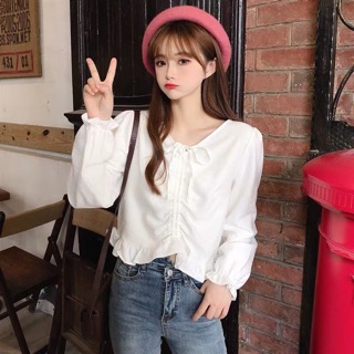 Áo kiểu ulzzang rút ngực (order)