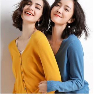 Áo khoác len cardigan chất siêu mịn đủ màu đủ size