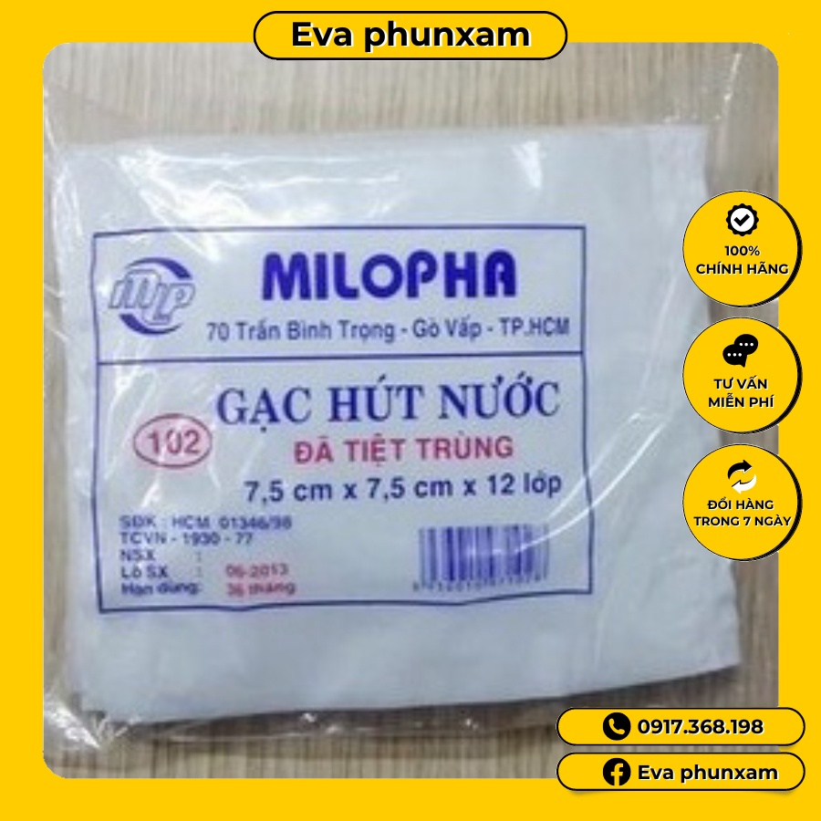 Gạc đắp mặt nạ dùng trong spa( 10 miếng)