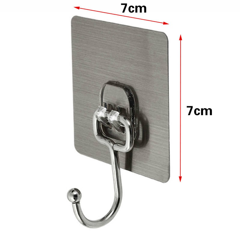 Móc Treo Đồ Dán Tường Chịu Lực Tối Đa 10kg