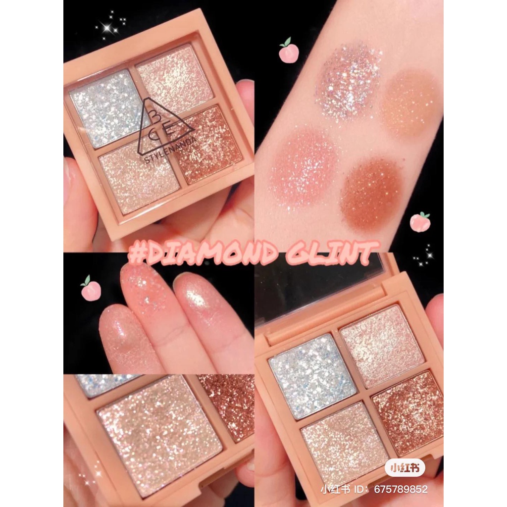 Bảng Mắt 3CE 4 Ô Mini Multi Eye Color Palette