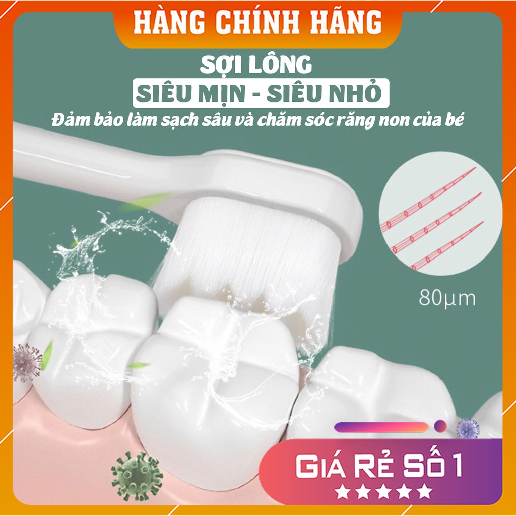 [Mã 267FMCGSALE giảm 8% đơn 500K] Bàn Chải Cho Bé Lông Mềm Hàng Chính Hãng Xuất Nhật