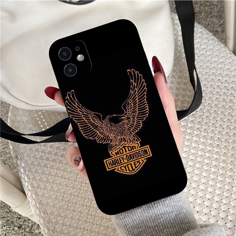 Iphone Ốp Điện Thoại Silicon Mềm Hình harley davidson tt845 Cho Iphonex 12 mini 11 pro max 12mini