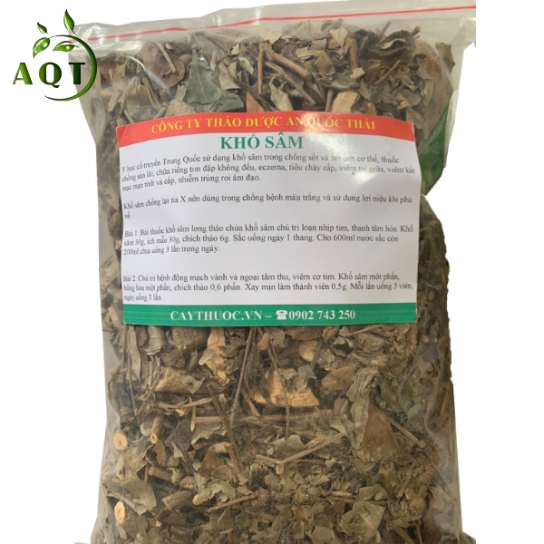 1kg Cây Khổ Sâm Khô [Loại 1] Thơm, Sạch, Hỗ Trợ Viêm Đại Tràng