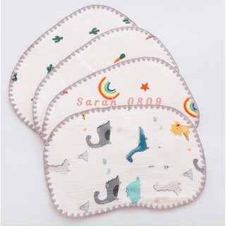 Gối Xô Sơ Sinh,Gối Xô Sợi Tre Mềm Mịn 10 Lớp Cao Cấp Thấm Hút Mồ Hôi Cho Bé Sơ Sinh( ngẫu nhiên)