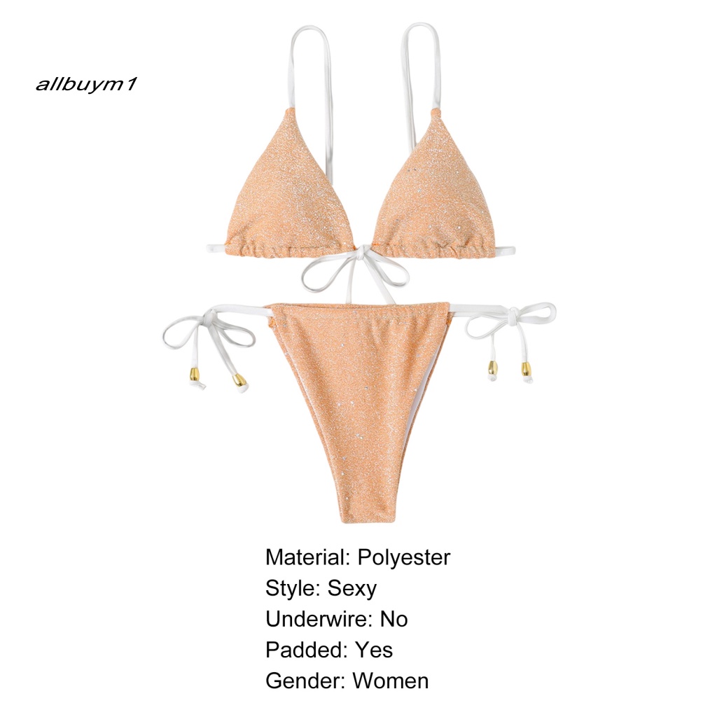 Bộ Đồ Bơi Bikini Có Đệm Nâng Ngực Dành Cho Nữ