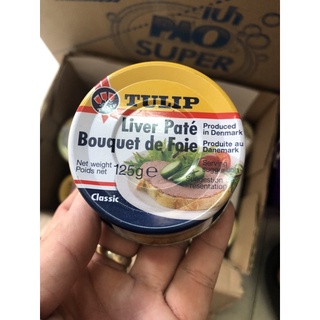 Pate heo hộp hiệu tulip 125g đan mạch
