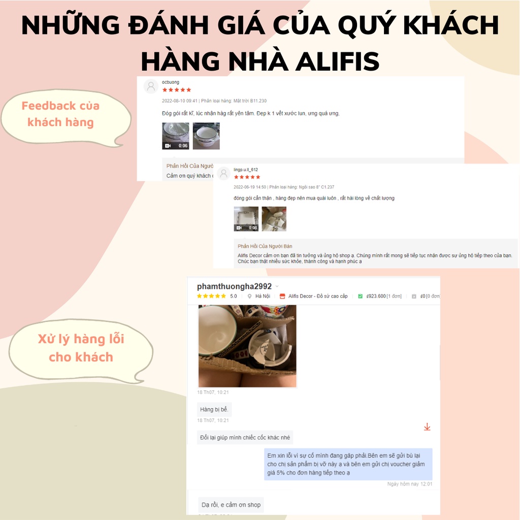 Bộ cốc thuỷ tinh 7 màu kèm đĩa và khay đựng mứt cực xinh Alifis