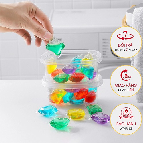 Viên nước giặt xả vải thơm quần áo B038