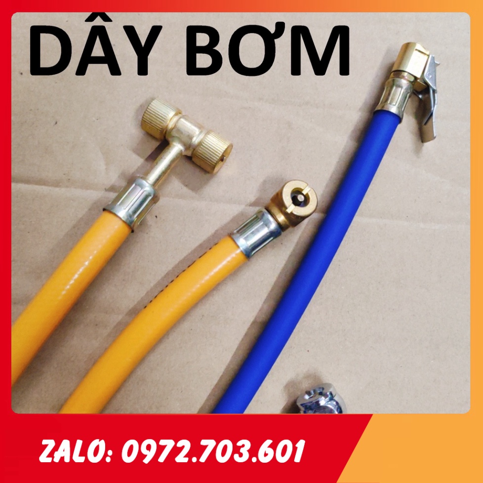 Dây bơm xe máy, xe đạp, dụng cụ bơm xe máy
