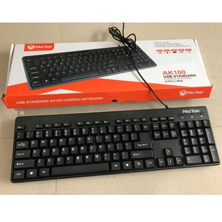bàn phím máy tính hiệu Meetion AK100