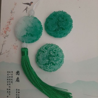 Ngọc Bội Long Phụng Hai Màu.