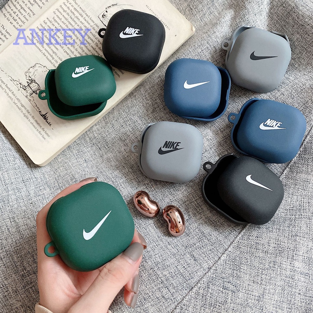 Samsung Galaxy Buds Live / Buds Pro / Buds 2 Vỏ bảo vệ bằng nhựa cứng in logo Nike hộ