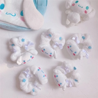 Cột tóc cao su co giãn lông hình cún hoạt hình dễ thương phong cách lolita